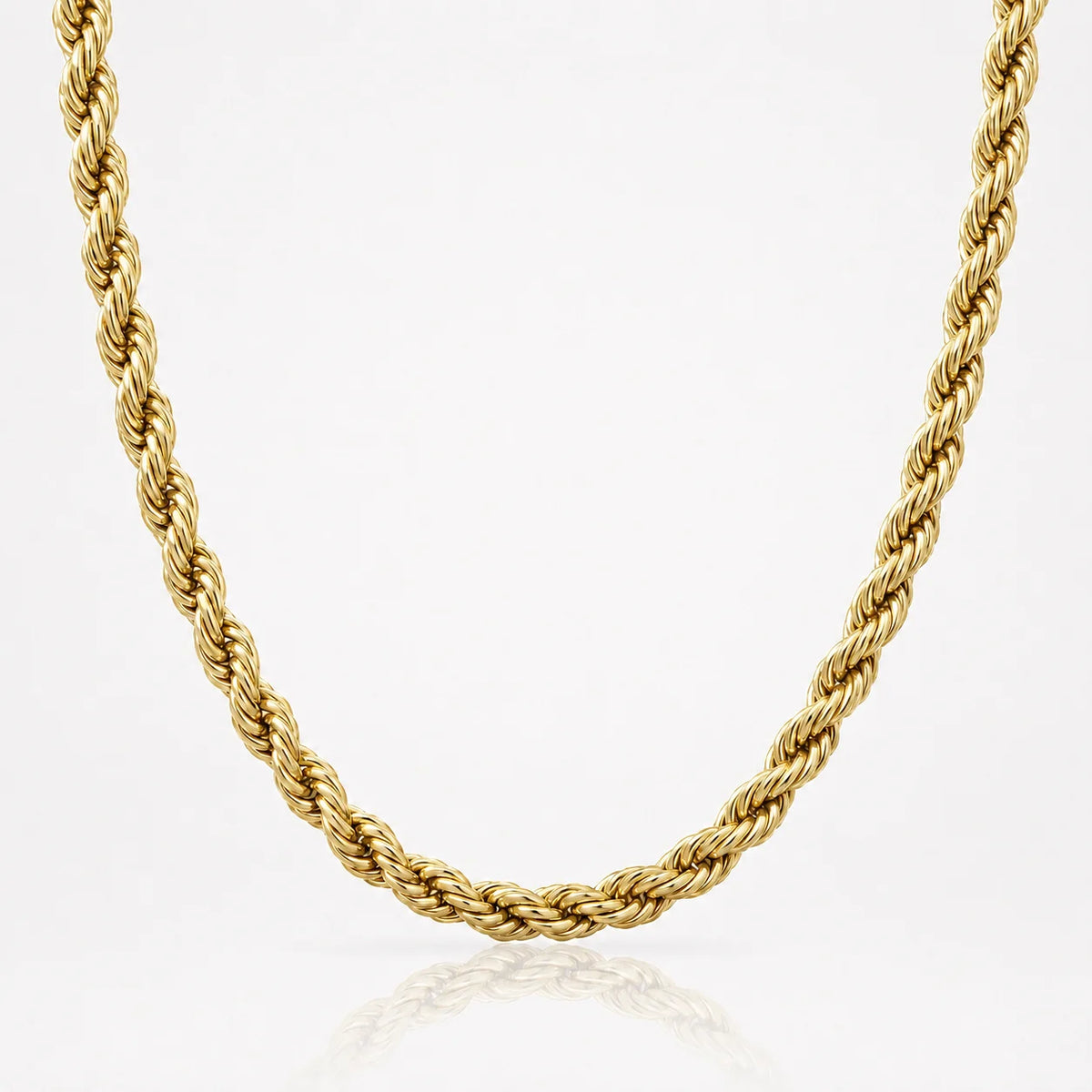 Cadena Rope de Oro 14K