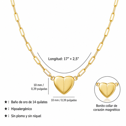 Collar Con Colgante de Corazón - Alure