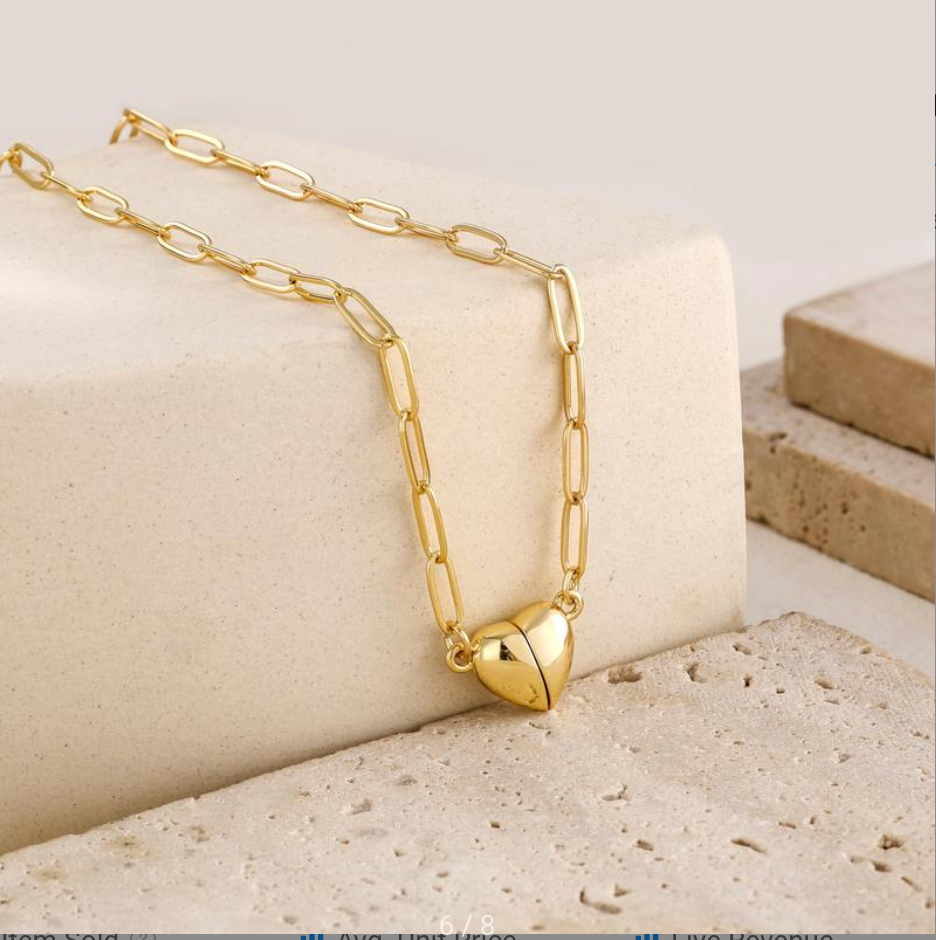 Collar Con Colgante de Corazón - Alure